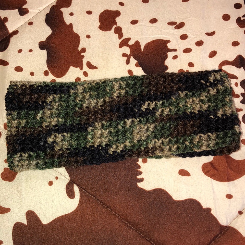 Crocheted Cano Headband